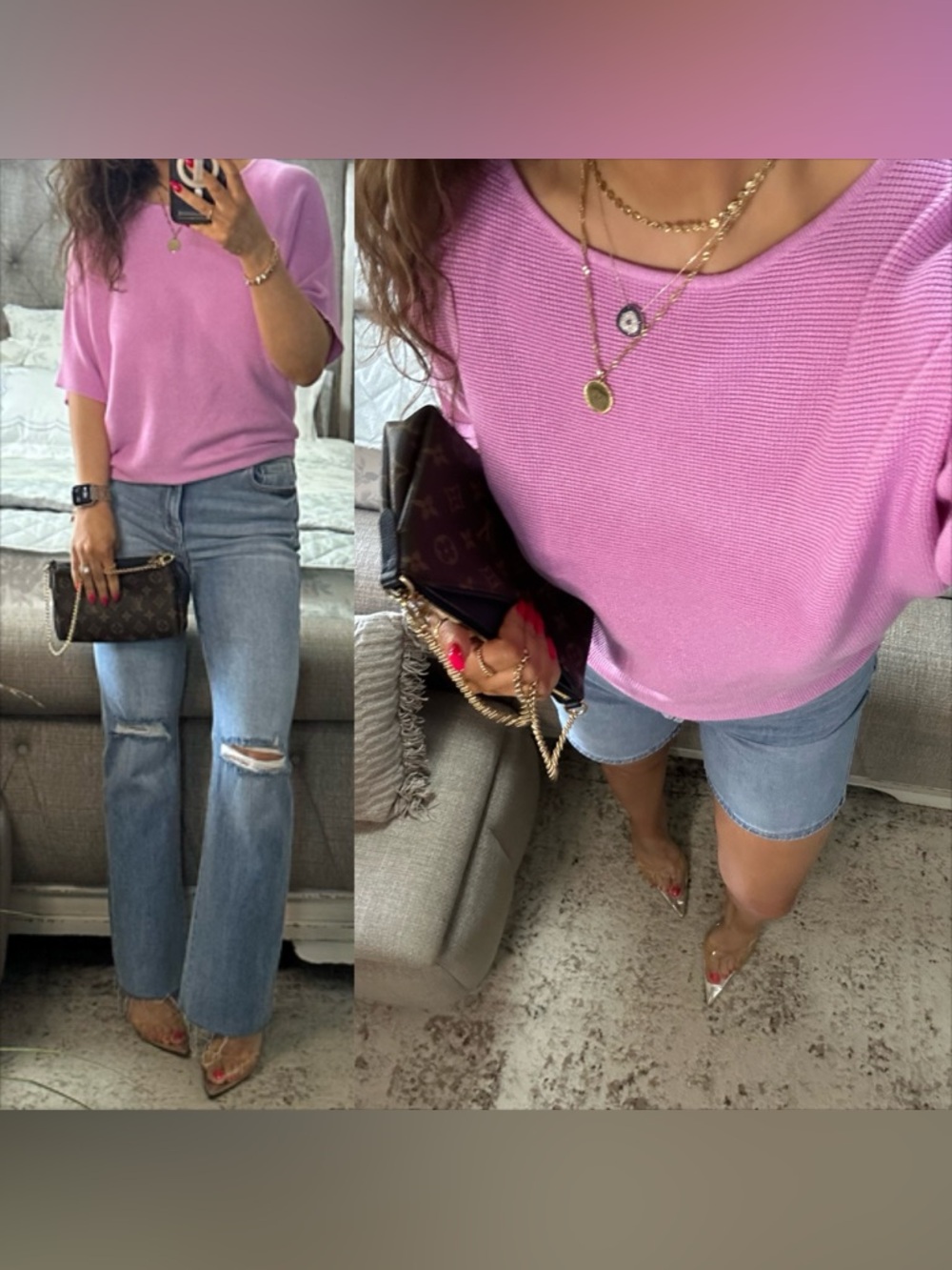 New🩷 Sweet Sorbet Textured Knit Top